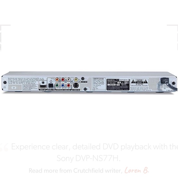 Sony DVP-NS77H DVD / CD player with remote control included - Picture 2 of 11